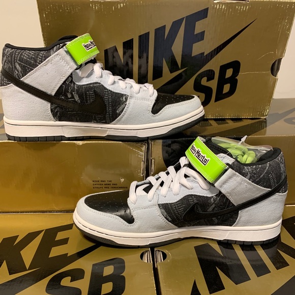 ❌SOLD❌Nike SB Dunk Mid Heavy Mental Sz 9.5 DS RARE - Picture 2 of 4